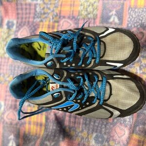 Newton Black and Blue Running Shoes